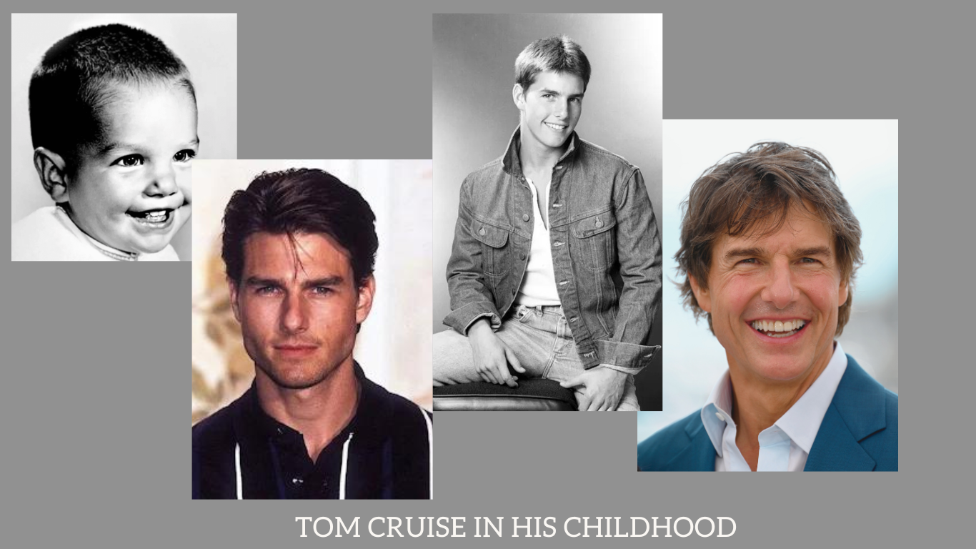Tom cruise in his childhood